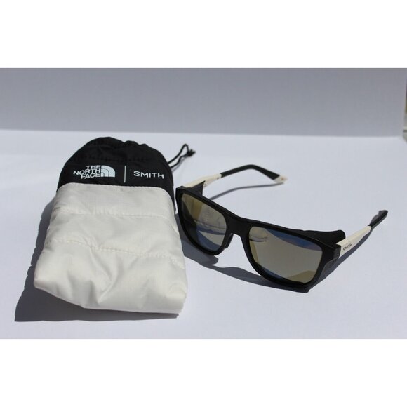 SMITH OPTICS Embark POLARIZED Glacier Sunglasses Black/Gold TNF RARE NEW $245 - Picture 6 of 16